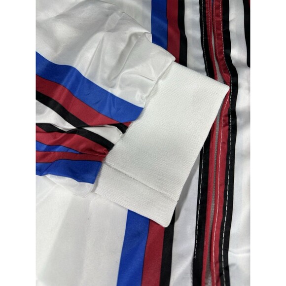 G-Net Men's Light Wind Breaker Jacket with Red, White, and Blue Striped XL - Picture 11 of 15